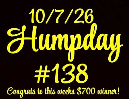 Humpday win number October 7, 2026 is 138. Humpday win number.