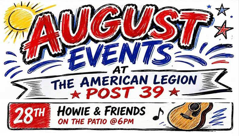 August 2026 events at American Legion North Saint Paul MN.