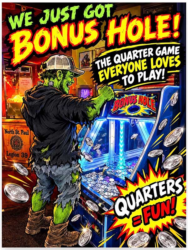 Bonus Hole game.