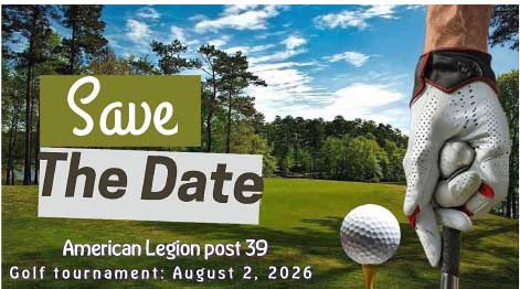 Golf Tournament August 2, 2026.