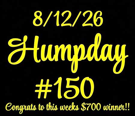 Humpday win number August 12, 2026 is 150. Humpday win August 12, 2026.
