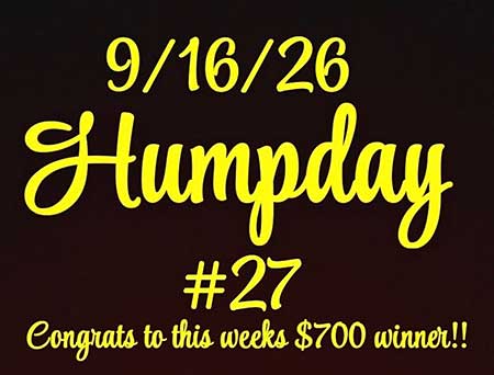 Humpday win number Sept. 16, 2026 is 27. Humpday win number.