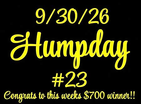 Humpday win number September 30, 2026 is 23. Humpday win number.