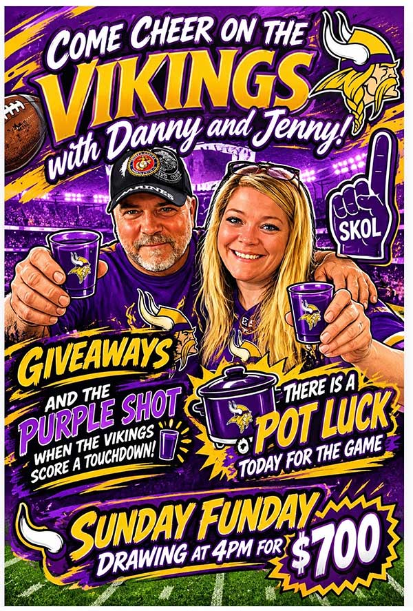 Sunday October 25, 2026 Footbal Party at American Legion N. St. Paul MN. Sunday October 25, 2026 Football.
