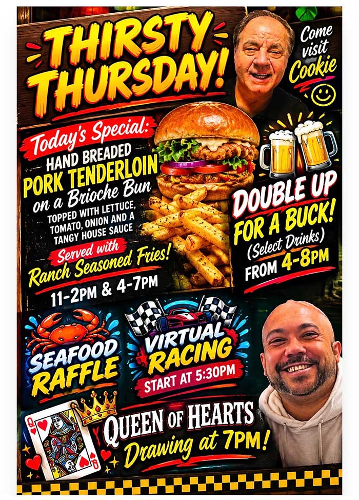 Today at the Legion.